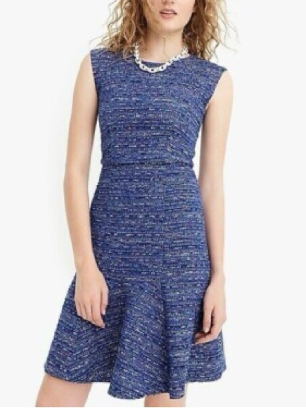 J Crew Coco Tweed Dress